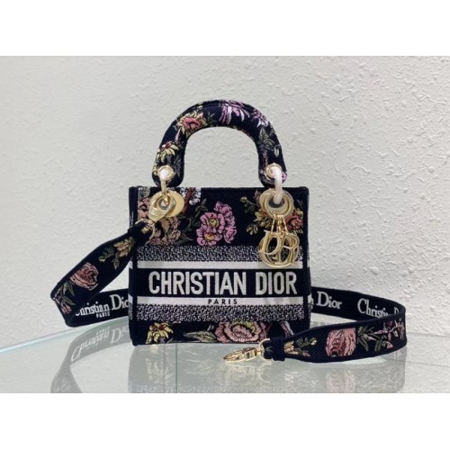 BORSA DIOR MINI LADY D-LITE Ricamo M0500BZ-4