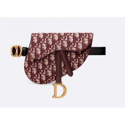 MARSUPIO DIOR OBLIQUE SADDLE S5632CTZQ bordeaux
