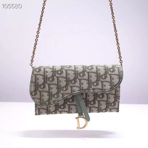 POCHETTE-SELLA DIOR OBLIQUE 83133 verde