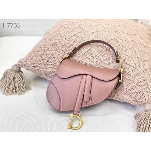 BORSA A SELLA PICCOLA DIOR Pelle di vitello M0445CW rosa
