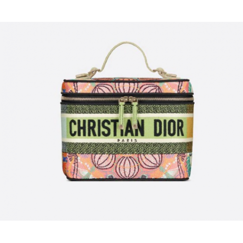 DIORTRAVEL VANITY CASE Dior multicolore in ricamo di luci S5480V
