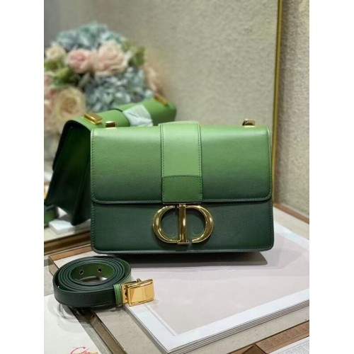 BORSA DIOR 30 MONTAIGNE Pelle di vitello sfumata verde M9203U