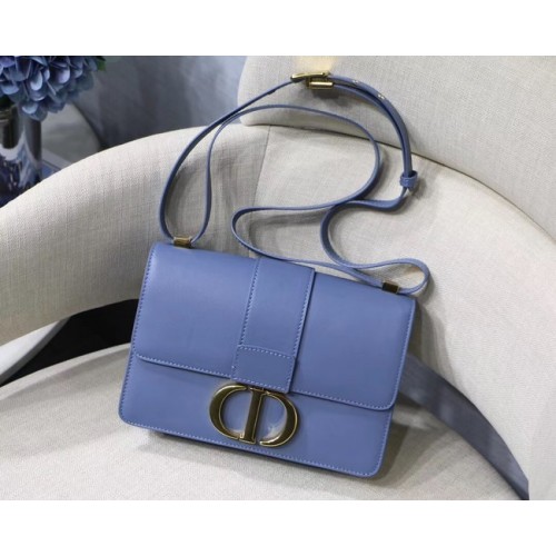 BORSA DIOR 30 MONTAIGNE IN VITELLO M9203 blu