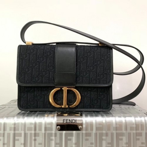 Dior 30 MONTAIGNE BORSA IN TELA C9203 nera