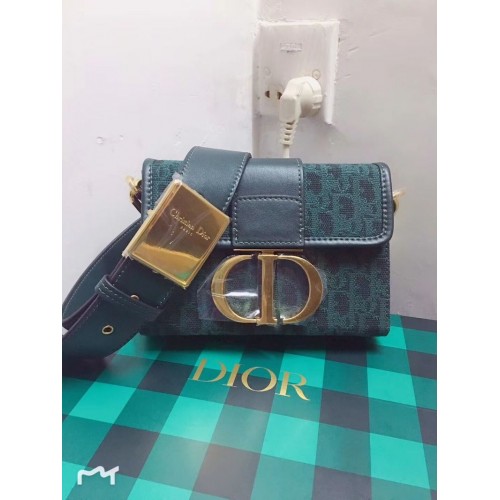Dior 30 MONTAIGNE BORSA DIOR OBLIQUE C1693 Verde