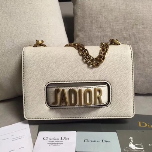 Dior JADIOR Borsa con patta Pelle di vitello M9003 OffWhite
