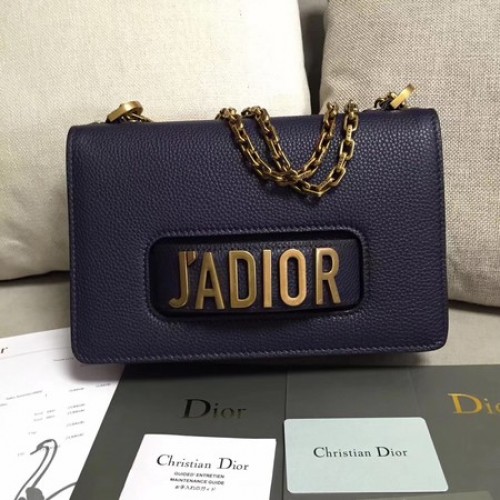 Dior JADIOR Borsa con patta Pelle di vitello M9003 Royal