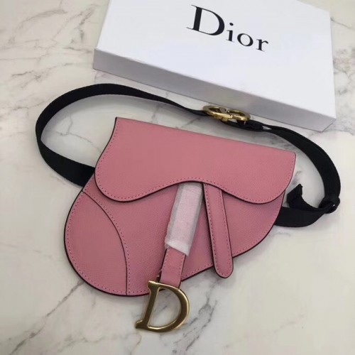 Dior SADDLE-CHUTCH VAN KALFSLEER S5632C Rose Ballet Pink