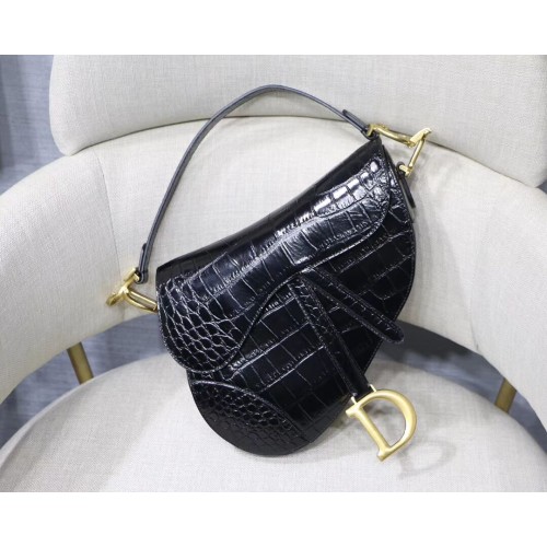 Dior BORSA SADDLE SOFT IN VITELLO C9045 nera