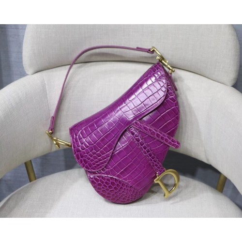 Dior SADDLE SOFT VITELLO BORSA C9045 viola