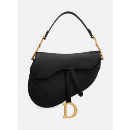 Dior SADDLE-TAS VAN KALFSLEER M0446CW nero