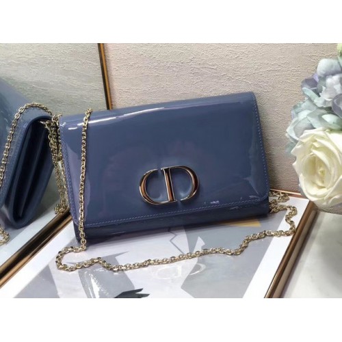 Pochette Dior in pelle M9205 blu