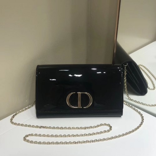 Pochette Dior in pelle M9205 nera