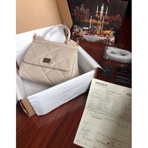 Dolce Gabbana Pelle Originale 4198 grigio bianco