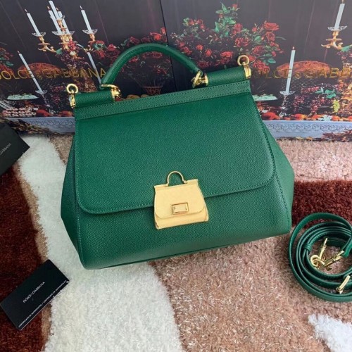 Dolce Gabbana Borsa Originale in Pelle 4131 verde