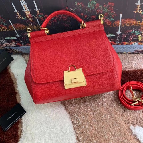 Dolce Gabbana Borsa Originale in Pelle 4131 rossa