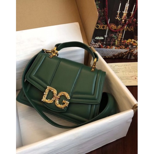 Dolce Gabbana Borsa Originale In Pelle 4916 Verde