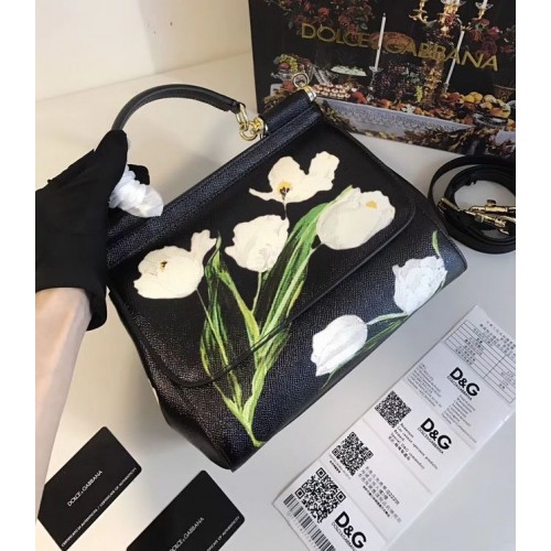 Dolce Gabbana Borsa SICILY Pelle di Vitello 4136 Giglio