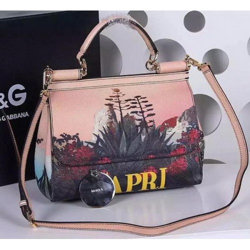 Dolce Gabbana Borsa SICILY Pelle Di Vitello BB4137TAD