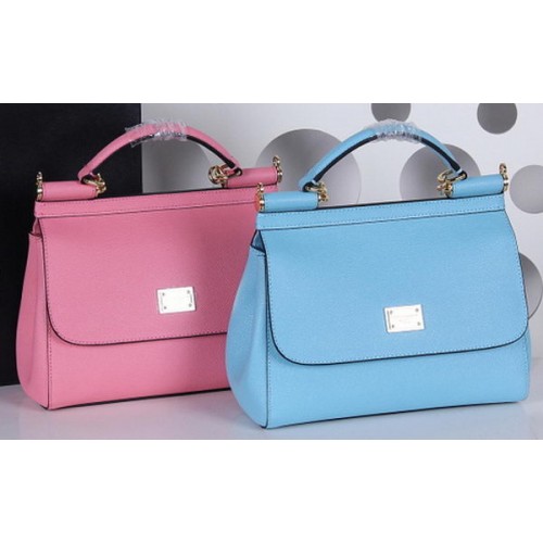 Borsa Tote Dolce Gabbana SICILY in pelle di vitello BB4136