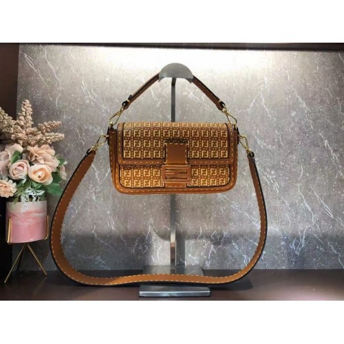 Borsa FENDI BAGUETTE F1520 marrone
