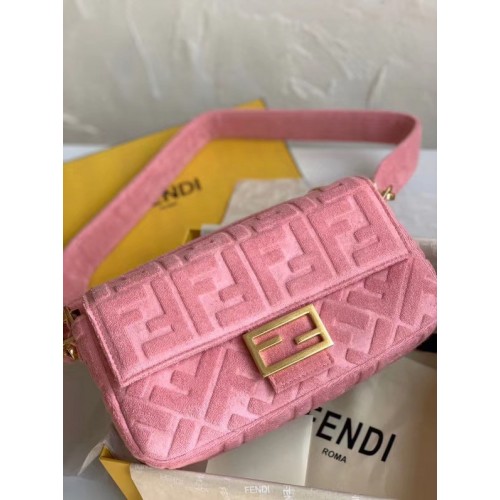 FENDI BAGUETTE Borsa a Spalla 8BR771A rosa