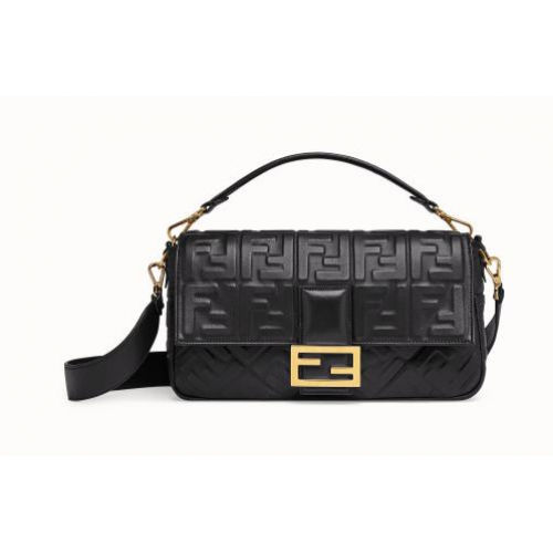 FENDI BAGUETTE Borsa a Spalla grande 8BR771A nera