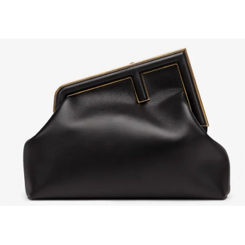 FENDI FIRST MEDIUM borsa in pelle 8BP127AB nera