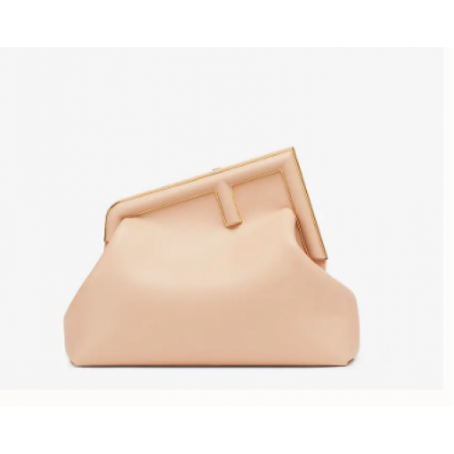 FENDI FIRST MEDIUM borsa in pelle 8BP127AB rosa
