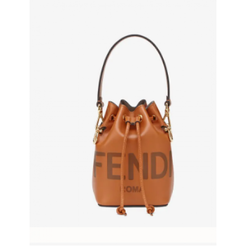 FENDI MON TRESOR Minibag in pelle marrone 8BS010