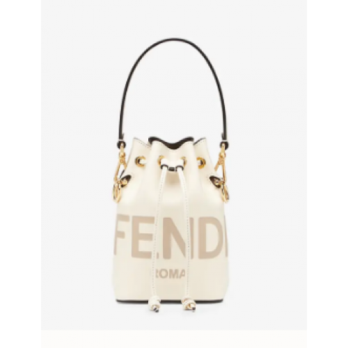 FENDI MON TRESOR mini borsa in pelle beige 8BS010