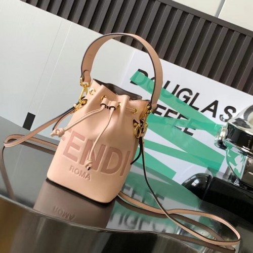 Mini borsa FENDI Mon Tresor in pelle 8BS010AC rosa