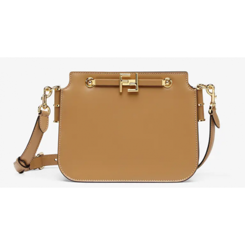 Borsa FENDI TOUCH in pelle 8BT349AHK2 Beige
