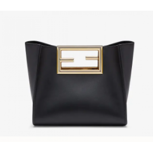FENDI WAY borsa piccola in pelle 5FB6846 nera