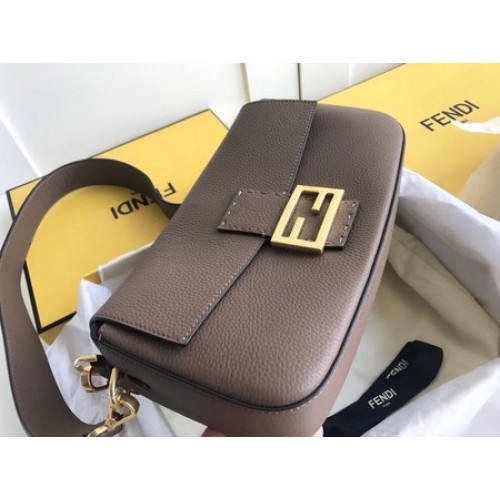 Borsa a Spalla Fendi BAGUETTE 8BR600 grigia