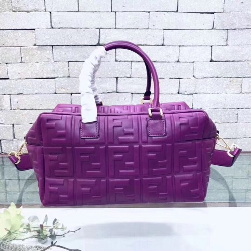 Borsa Fendi Boston 8BL141A viola