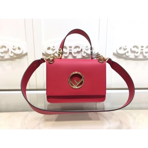 Fendi KAN I Borsa in Pelle FD2670 Rossa