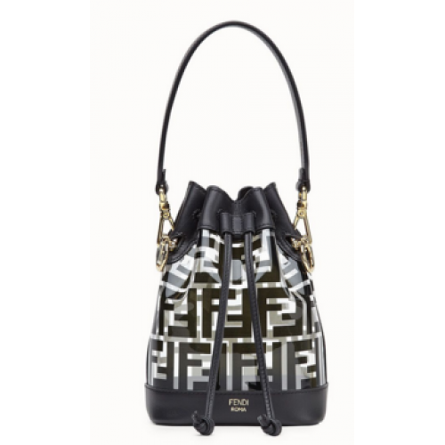 Borsa Mini Fendi MON TRESOR PU 8BS010 nera