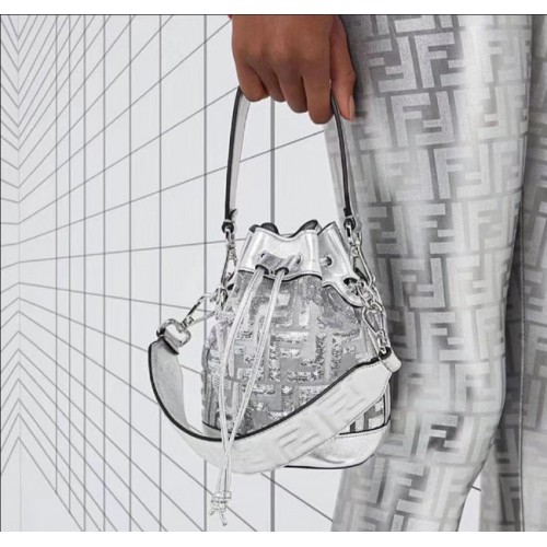 Mini borsa Fendi Prints On PVC 8BS010