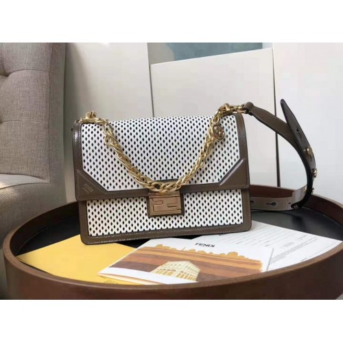Fendi Pelle Originale FD6359 Bianco&Marrone