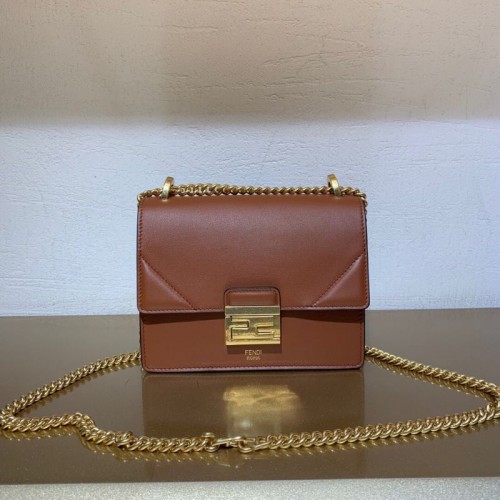 Borsa a tracolla Fendi 5632 marrone