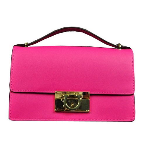 Ferragamo Borsa a Spalla Piccola in Pelle di Vitello SF0615 Rosa
