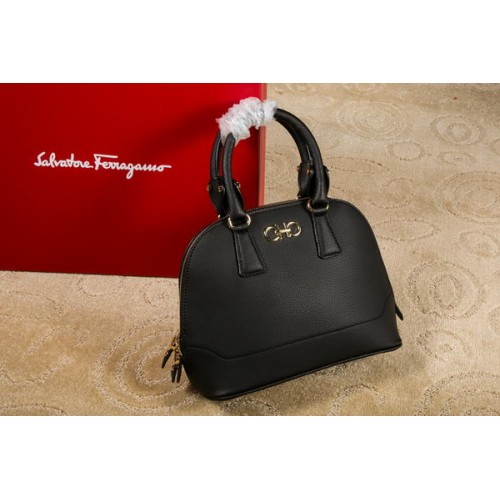 Ferragamo Borsa Tote Gancio Media Doppia 21E703 Nera