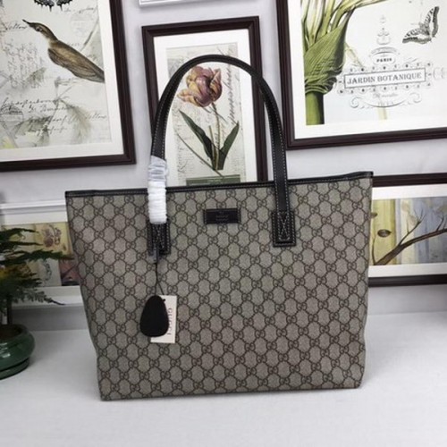 Borsa Tote Gucci GG Imprime 211137 Marrone