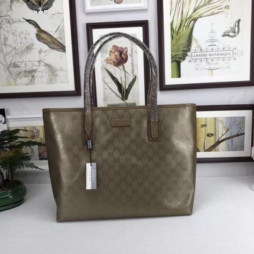 Borsa Tote Gucci GG Imprime 211137 Oro