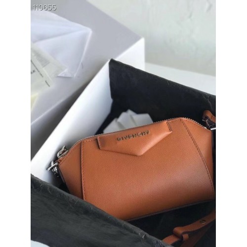 Borsa a tracolla GIVENCHY Original in pelle 1870 marrone