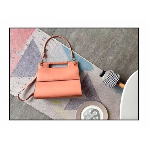 GIVENCHY Whip borsa a tracolla grande in pelle 37101 rosa