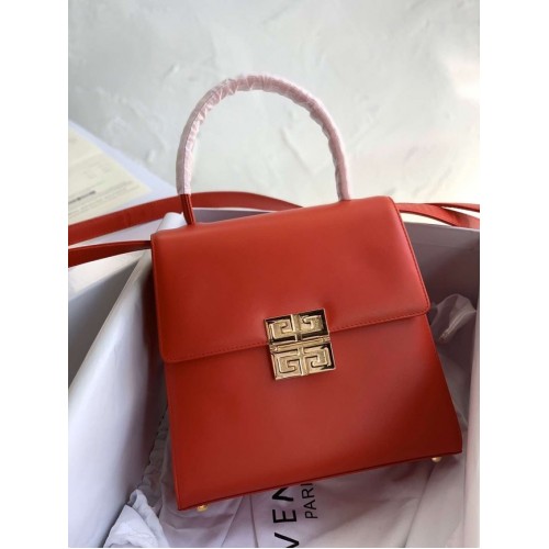 Borsa tote Givenchy in pelle di vitello 2019 rossa