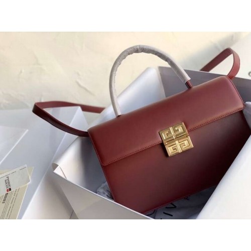 Borsa tote Givenchy in pelle di vitello 2020 Bordeaux