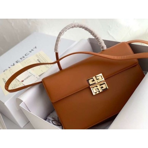 Borsa tote Givenchy in pelle di vitello 2020 marrone chiaro
